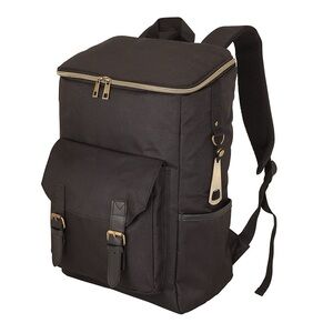 Logomark Highland 24-Can Backpack Cooler. Black NWOT